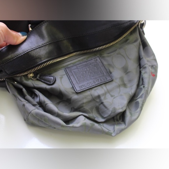 Vintage Coach tassel satchel bag - Picture 5 of 15